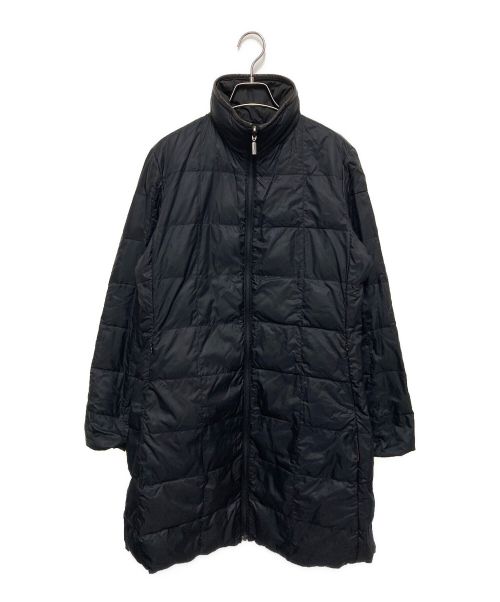 MONCLER（モンクレール）MONCLER (モンクレール) ロングダウンジャケット ブラック サイズ:3の古着・服飾アイテム