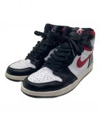 NIKEナイキ）の古着「RETRO HIGH OG 'GYM RED'」｜ブラック×レッド