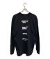 BLANKMAG (ブランクマグ) the apartment (ジ アパートメント) original rose long sleeve tee ブラック サイズ:XL：5800円