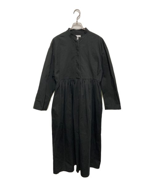 foufou（フーフー）foufou (フーフー) シャツワンピース ブラック サイズ:1の古着・服飾アイテム