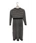 HER LIP TO (ハーリップトゥ) Normandie Knit Dress グレー サイズ:S：11800円