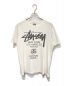 stussy（ステューシー）の古着「ワールドツアーTシャツ」｜ホワイト