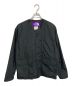 THE NORTHFACE PURPLELABEL（ザ・ノースフェイス パープルレーベル）の古着「Midweight 65/35 Hopper Field Cardigan」｜ブラック