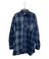 SUGAR CANE（シュガーケーン）の古着「別注 Crazy Flannel Cheak Shirt」｜ネイビー