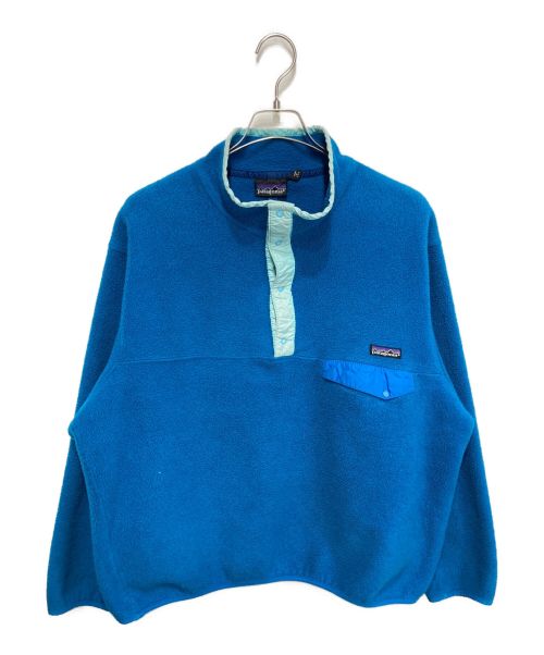 Patagonia（パタゴニア）Patagonia (パタゴニア) 90sスナップT フリースジャケット ブルー サイズ:XLの古着・服飾アイテム