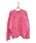 MAISON SPECIAL（メゾンスペシャル）の古着「Melange Fur Knit Top」｜ピンク