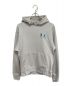 JORDAN（ジョーダン）の古着「Fleece Hoodie」｜ライトグレー