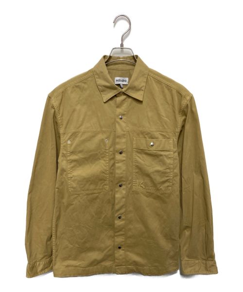 KENZO（ケンゾー）KENZO (ケンゾー) Overshirt ベージュ サイズ:Sの古着・服飾アイテム