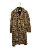 MARNIマルニ）の古着「TWEED OVERSIZED COAT」｜ブラウン