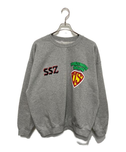 SSZ（エスエスズィー）SSZ (エスエスズィー) MASTERPIECE SOUND (マスターピースサウンド) SWEATSHIRT グレー サイズ:Lの古着・服飾アイテム