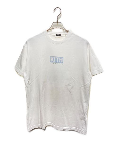 KITH（キス）KITH (キス) BOX LOGOTシャツ ホワイト サイズ:Sの古着・服飾アイテム