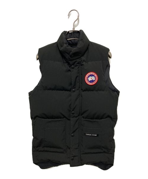 CANADA GOOSE（カナダグース）CANADA GOOSE (カナダグース) FREESTYLE VEST ブラック サイズ:2XSの古着・服飾アイテム