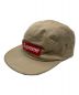 SUPREME（シュプリーム）の古着「Jacquard Logos Twill Camp Cap」｜ベージュ