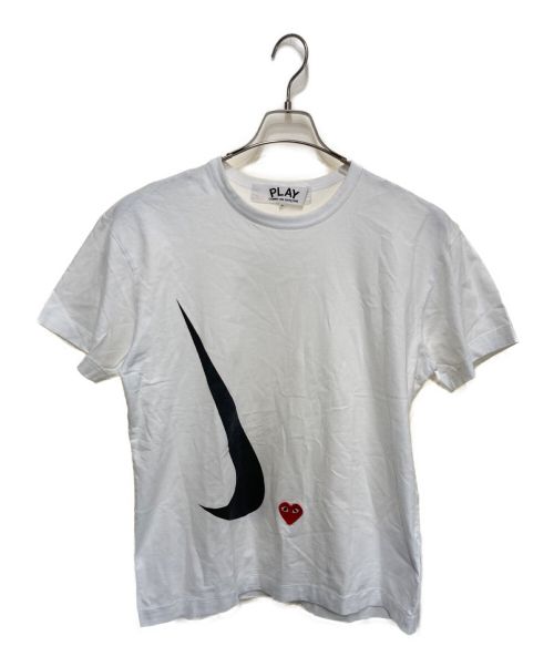 PLAY COMME des GARCONS（プレイ コムデギャルソン）PLAY COMME des GARCONS (プレイ コムデギャルソン) NIKE (ナイキ) PLAY TOGETHER ホワイト サイズ:XLの古着・服飾アイテム