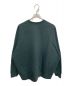 Graphpaper (グラフペーパー) Ultra Compact Terry Crew Neck Sweater グリーン サイズ:FREE：15800円