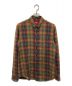 SUPREME（シュプリーム）の古着「Shadow Plaid Flannel Shirt」｜ブラウン