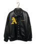 A FEW GOOD KIDS（アフューグッドキッズ）の古着「RACING LEATHER JACKET」｜ブラック