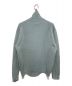 AURALEE (オーラリー) WASHED FRENCH MERINO KNIT TURTLE スカイブルー サイズ:5：24800円