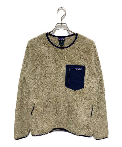 Patagonia（パタゴニア）Patagonia (パタゴニア) Los Gatos Fleece Crew ベージュ サイズ:Mの古着・服飾アイテム