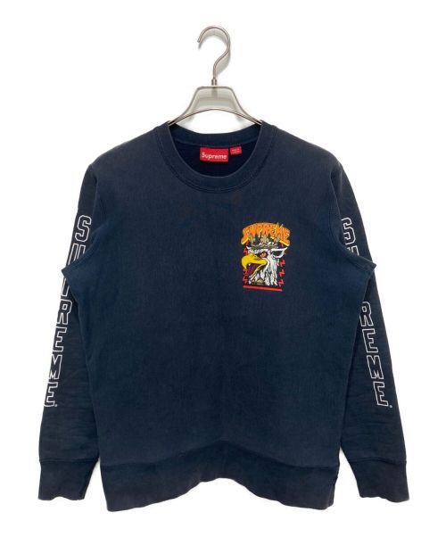 SUPREME（シュプリーム）SUPREME (シュプリーム) Sean Cliver Eagle Crewneck ネイビー サイズ:sの古着・服飾アイテム