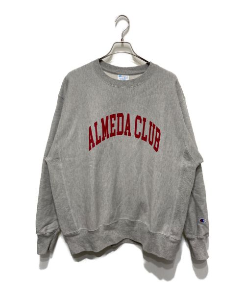 Champion（チャンピオン）Champion (チャンピオン) The Almeda Club Crewneck Sweat グレー サイズ:XLの古着・服飾アイテム