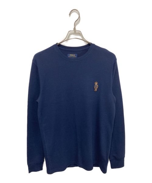 POLO RALPH LAUREN（ポロ・ラルフローレン）POLO RALPH LAUREN (ポロ・ラルフローレン) ポロベアカットソー ネイビー サイズ:Ｍの古着・服飾アイテム