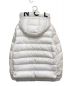 MONCLER (モンクレール) SALZMAN ザルツマン ダウンジャケット ホワイト サイズ:2：100000円