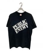 SUPREME×UNDERCOVERシュプリーム×アンダーカバー）の古着「Public Enemy Tee」｜ブラック