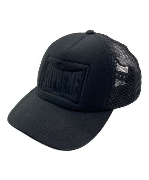 SUPREME（シュプリーム）SUPREME (シュプリーム) Stamped mesh back 5-panel ブラックの古着・服飾アイテム