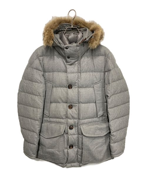 MONCLER（モンクレール）MONCLER (モンクレール) RETHEL ダウンジャケット グレー サイズ:3の古着・服飾アイテム