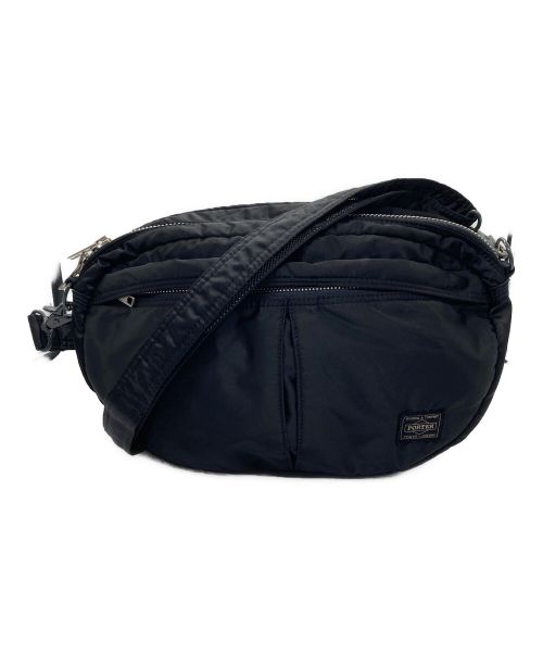 PORTER（ポーター）PORTER (ポーター) TANKER  SHOULDER BAG ブラックの古着・服飾アイテム