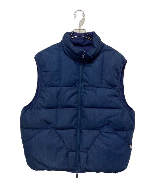 DAIWA PIER39（ダイワ ピア39）DAIWA PIER39 (ダイワ ピア39) TECH YOSEMITE DOWN VEST DENIM インディゴ サイズ:Lの古着・服飾アイテム