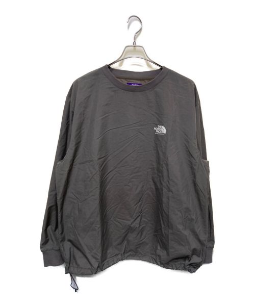 THE NORTHFACE PURPLELABEL（ザ・ノースフェイス パープルレーベル）THE NORTHFACE PURPLELABEL (ザ・ノースフェイス パープルレーベル) L/S Logo Woven Tee カーキ サイズ:XLの古着・服飾アイテム