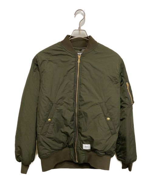 WTAPS（ダブルタップス）WTAPS (ダブルタップス) I AM/JACKET NYLON TAFFETA カーキ サイズ:X02の古着・服飾アイテム