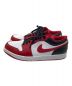 NIKE (ナイキ) Air Jordan 1 Low レッド×ホワイト サイズ:27.5：8800円