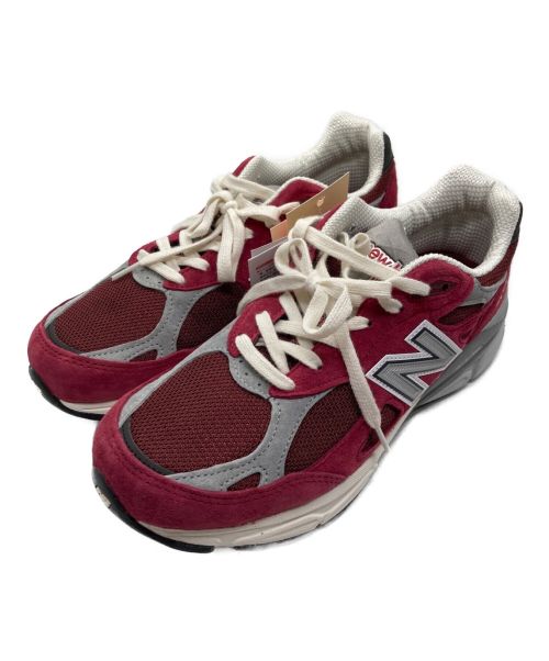 NEW BALANCE（ニューバランス）NEW BALANCE (ニューバランス) ローカットスニーカー レッド サイズ:26 未使用品の古着・服飾アイテム