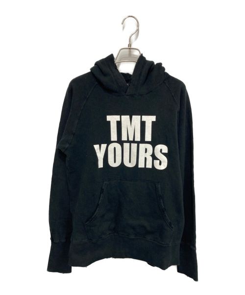 TMT（ティーエムティー）TMT (ティーエムティー) ダメージ加工パーカー ブラック サイズ:Mの古着・服飾アイテム