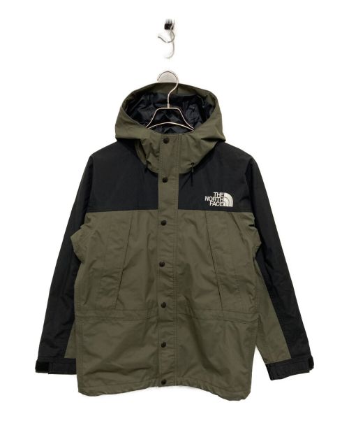 THE NORTH FACE（ザ ノース フェイス）THE NORTH FACE (ザ ノース フェイス) MOUNTAIN LIGHT JACKET カーキ サイズ:Sの古着・服飾アイテム