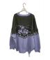 DAIRIKU (ダイリク) COWBOY PULLOVER KNIT カーキ×パープル サイズ:M 未使用品：26000円