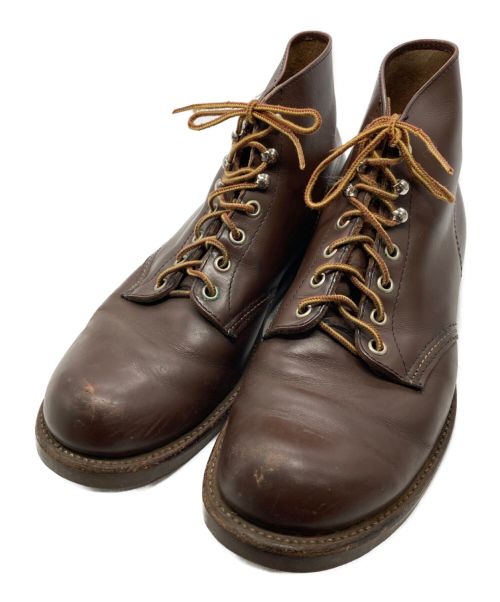 RED WING（レッドウィング）RED WING (レッドウィング) プレーントゥブーツ ブラウン サイズ:26.5の古着・服飾アイテム