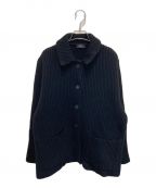 A.P.C.アーペーセー）の古着「ニットジャケット」｜ブラック