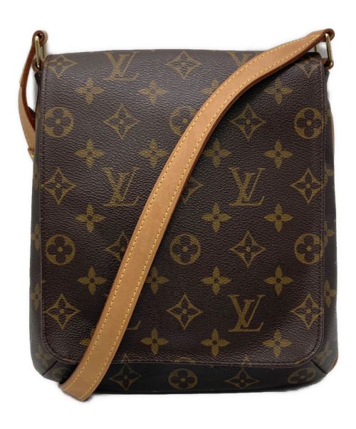 LOUIS VUITTON（ルイ ヴィトン）LOUIS VUITTON (ルイ ヴィトン) ミュゼットサルサ ショートストラップ ブラウンの古着・服飾アイテム