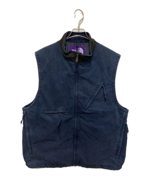 THE NORTHFACE PURPLELABEL（ザ・ノースフェイス パープルレーベル）THE NORTHFACE PURPLELABEL (ザ・ノースフェイス パープルレーベル) Indigo Stroll Field Vest インディゴ サイズ:XLの古着・服飾アイテム