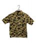 A BATHING APE（アベイシングエイプ）の古着「カモフラージュ柄半袖シャツ」｜カーキ