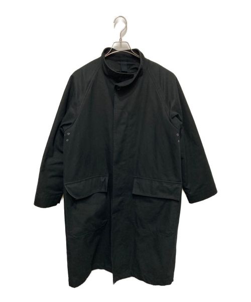 MHL（エムエイチエル）MHL (エムエイチエル) PROOFED COTTON CANVAS ブラック サイズ:Mの古着・服飾アイテム