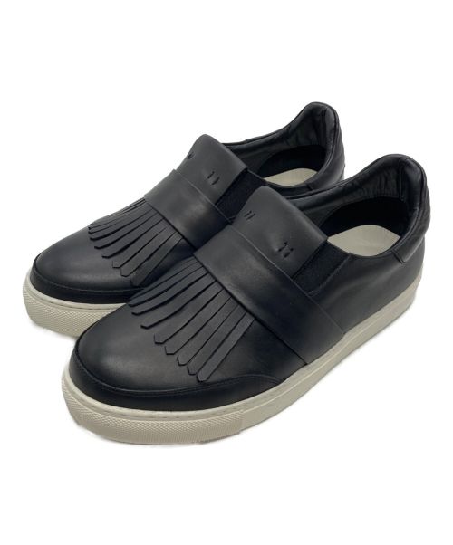 POLPETTA（ポルペッタ）POLPETTA (ポルペッタ) SNEAKERS(FRINGE) ブラック サイズ:39の古着・服飾アイテム