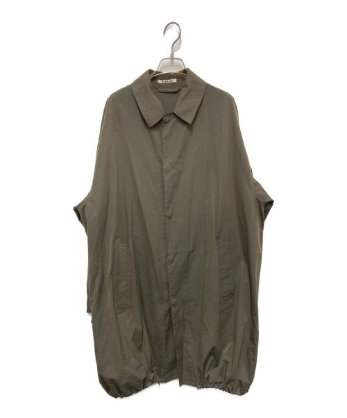 AURALEE（オーラリー）AURALEE (オーラリー) CHAMBRAY BIG SOUTIEN COAT カーキ サイズ:4の古着・服飾アイテム