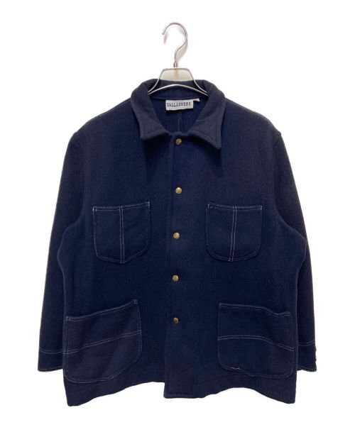 GALLAGHERS（ギャラガーズ）GALLAGHERS (ギャラガーズ) 91-J TYPE WOOL COVERALL ネイビー サイズ:XLの古着・服飾アイテム