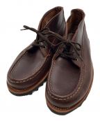 RUSSELL MOCCASINラッセルモカシン）の古着「チャッカーブーツ」｜ブラウン