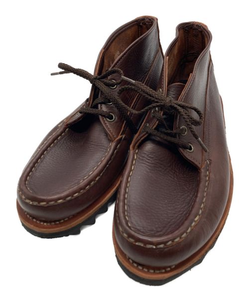 RUSSELL MOCCASIN（ラッセルモカシン）RUSSELL MOCCASIN (ラッセルモカシン) チャッカーブーツ ブラウン サイズ:25の古着・服飾アイテム